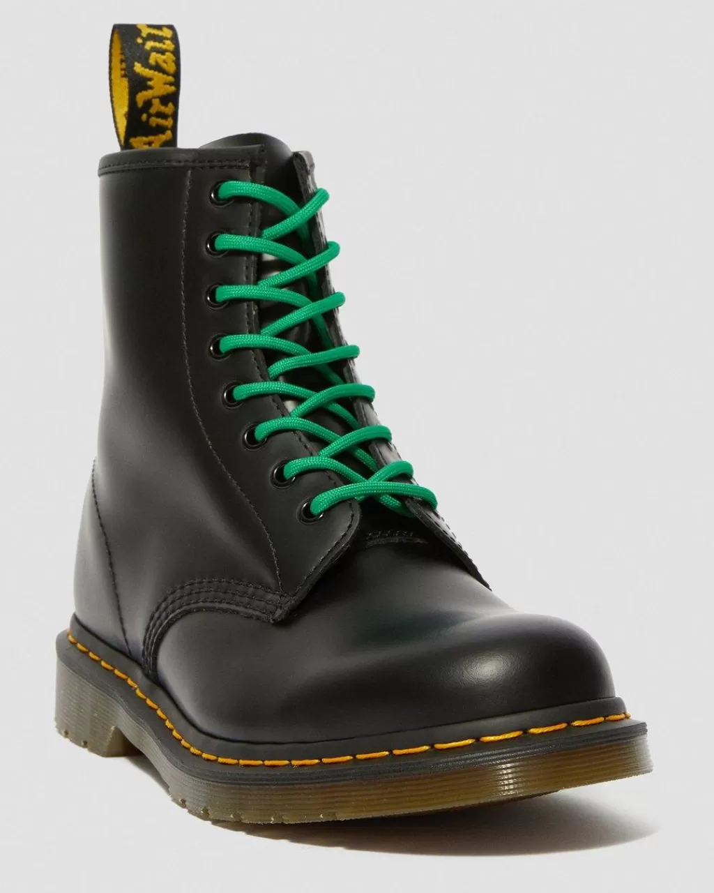 New Dr Martens 140Cm Runde Snørebånd (8-10 Snorehuller) Green Polyesterac054001