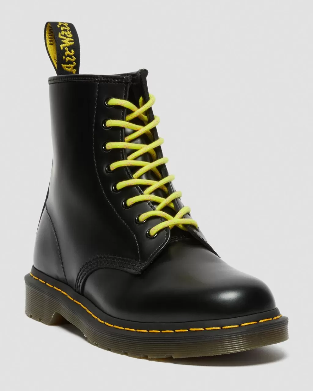 Hot Dr Martens 140Cm Runde Snørebånd (8-10 Snorehuller) Yellow Polyesterad063756