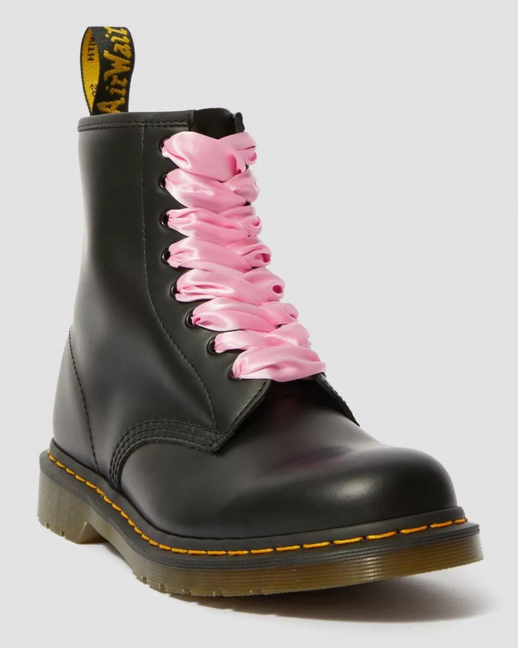 Cheap Dr Martens 140Cm SatinSnørebånd (8-10 Snorehuller) Pink Ribbonac189001