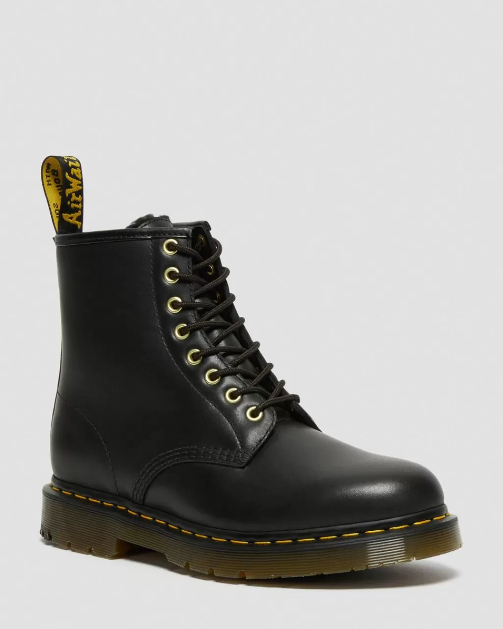 Hot Dr Martens 1460 Dm'S Wintergrip Blizzard Wp Ankelstøvler I Laeder Black Blizzard Wp26860001