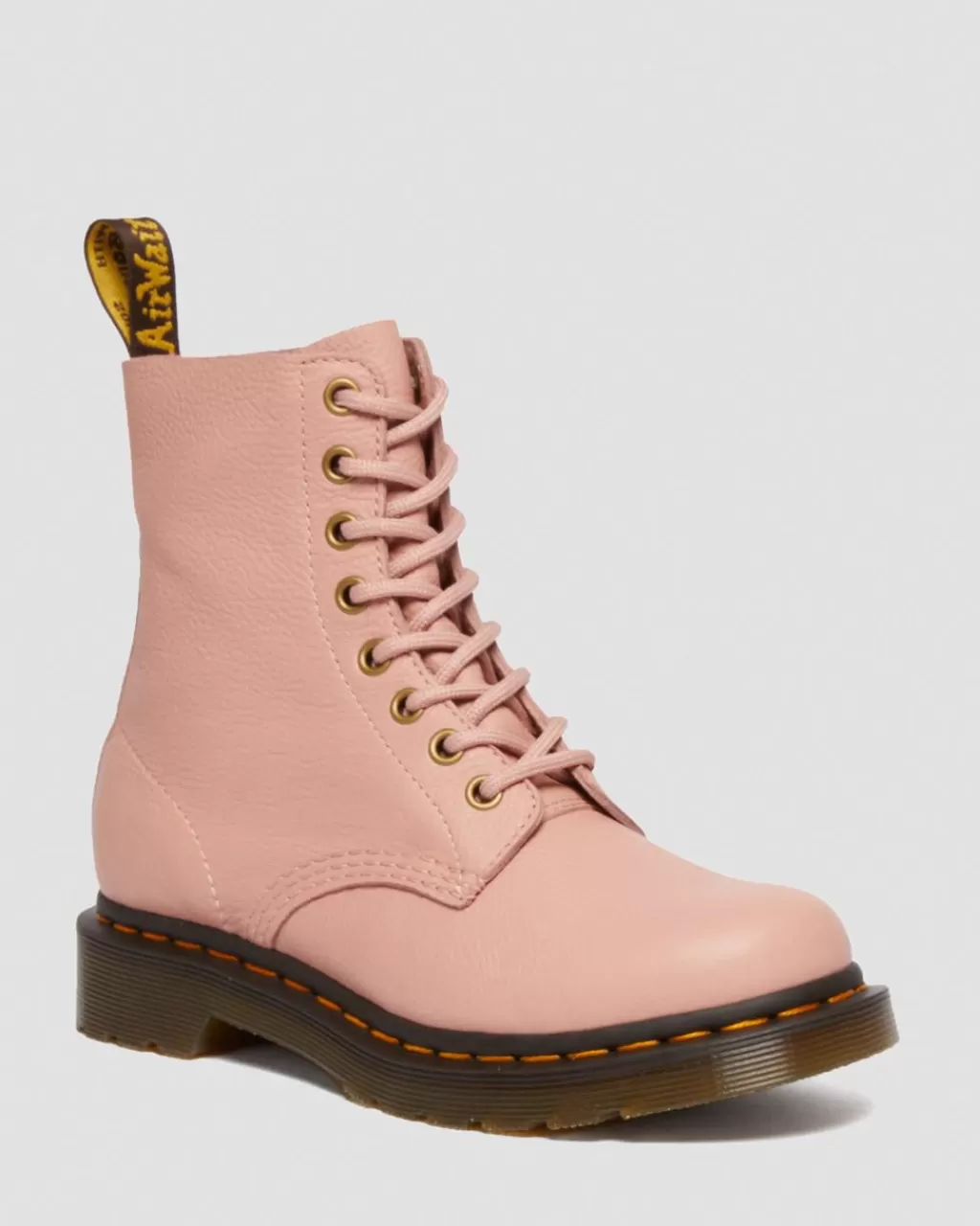 Shop Dr Martens 1460 Pascal-Snørestøvler I Virginia-Laeder Peach Beige Virginia26802329