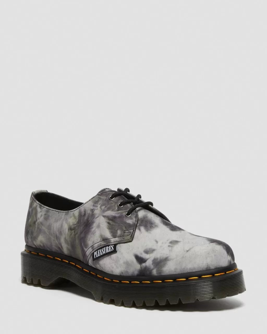 Online Dr Martens 1461 Bex Pleasures Tie Dye Sko Black+White Tie Dye27949009