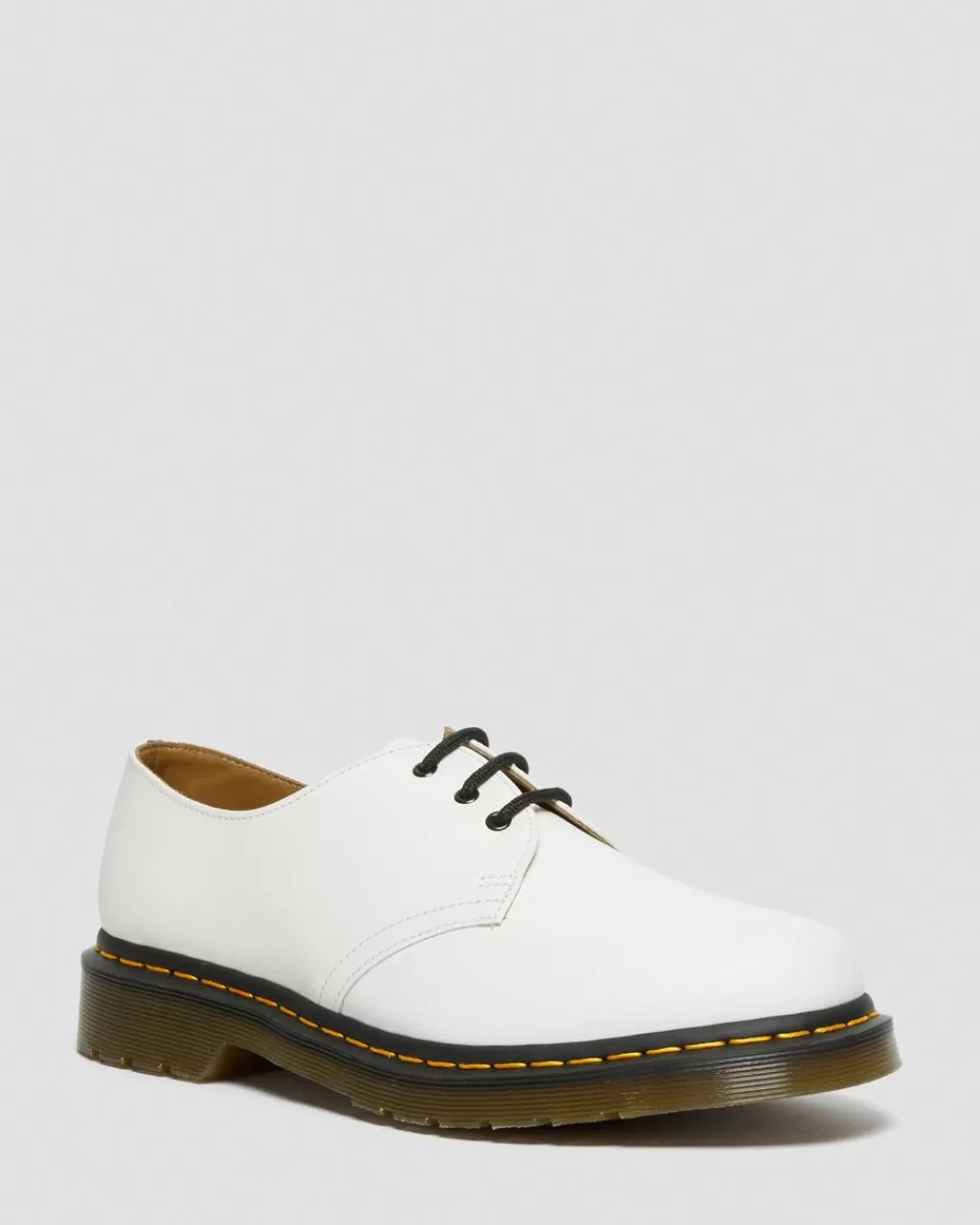 Best Sale Dr Martens 1461 Oxford-Sko I Smooth Laeder White Smooth26226100