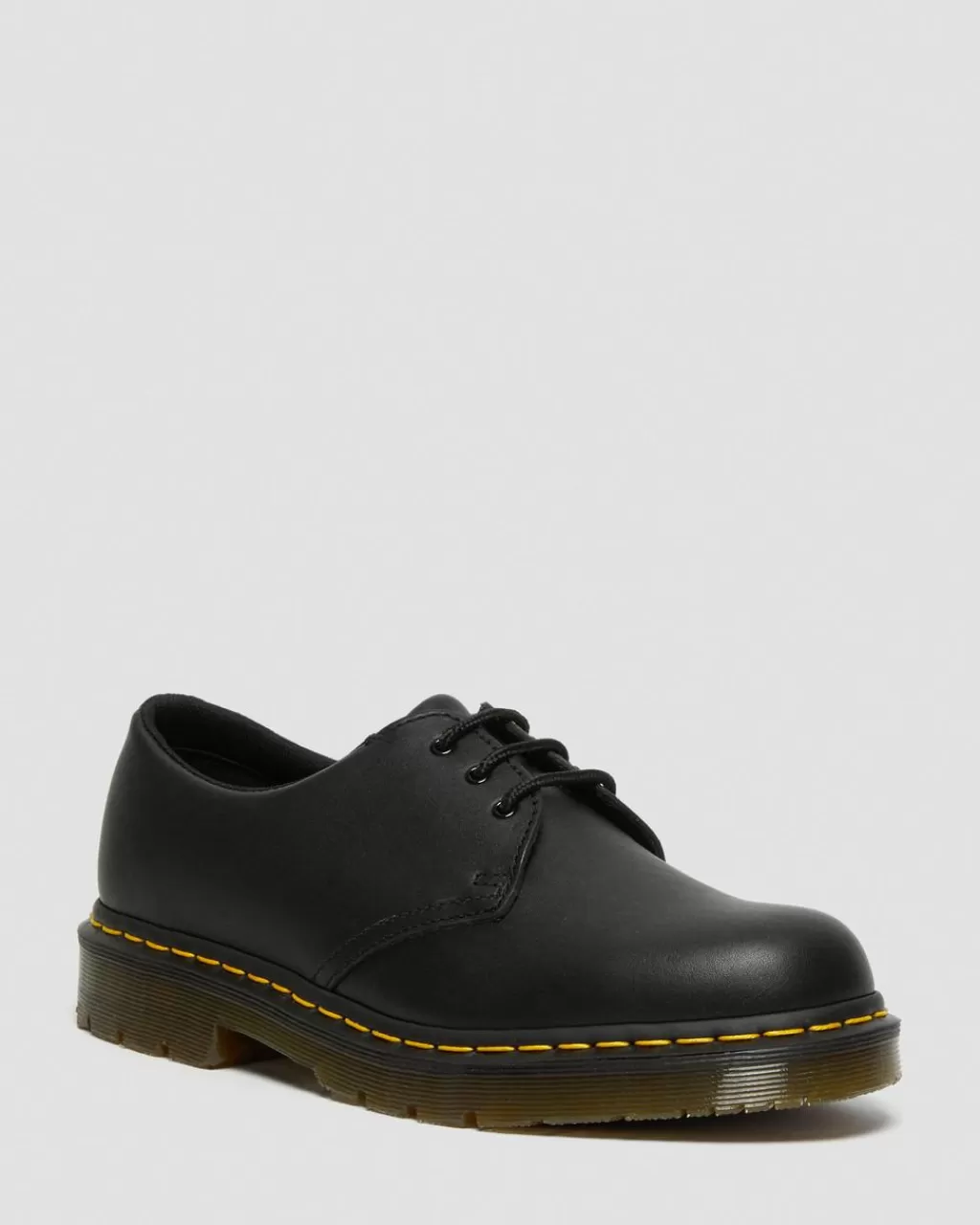 Discount Dr Martens 1461 Slip Resistant Leather Shoes Black Industrial Full Grain24381001