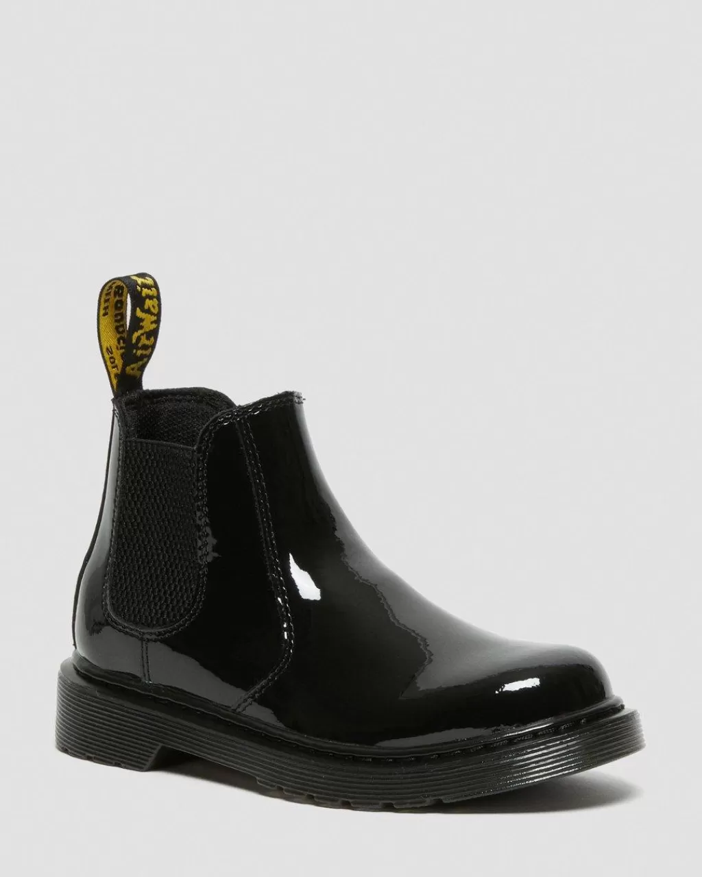 Fashion Dr Martens 2976 Junior Laklaeder Chelsea Støvler Black Patent Lamper22677001