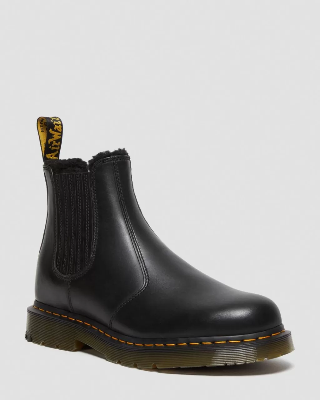 Store Dr Martens 2976 Pascal Dm'S Wintergrip Chelsea Støvler I Laeder Black Blizzard Wp27829001