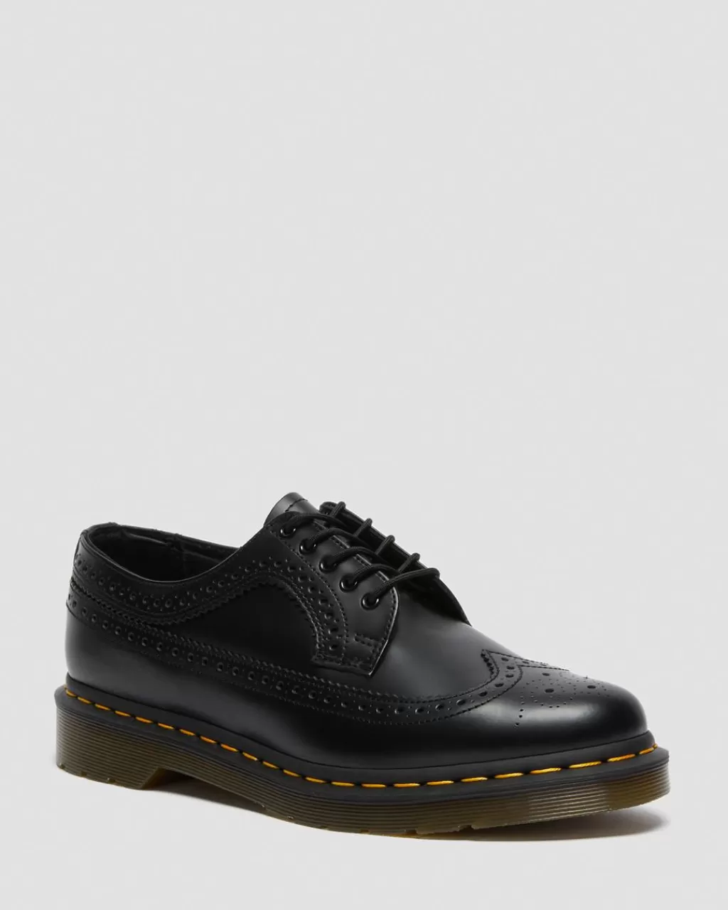 Flash Sale Dr Martens 3989 Brogue Sko I Smooth Laeder Black Smooth22210001