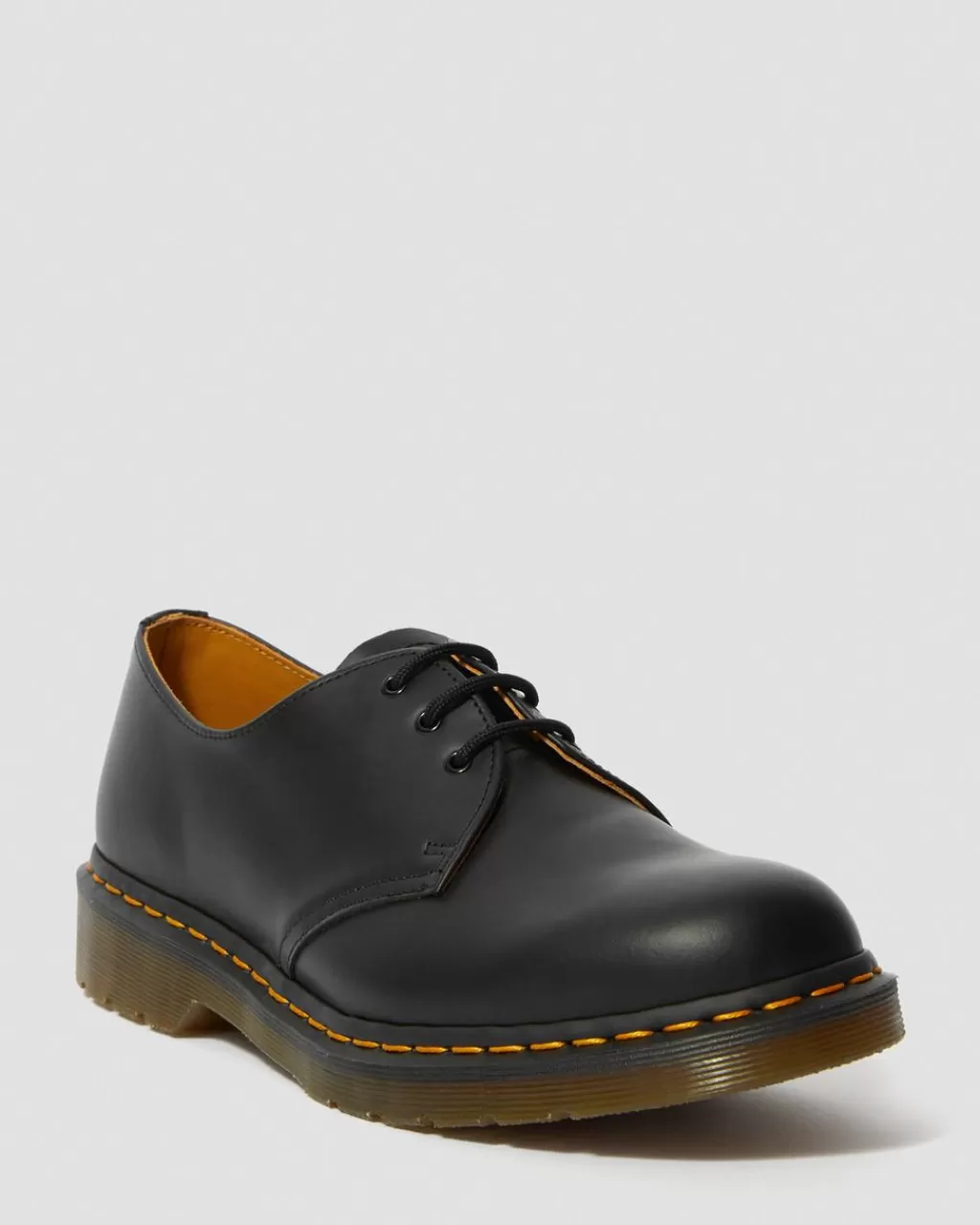 New Dr Martens 65Cm Runde Snørebånd (3 Snorehuller) Black Cottonac035001