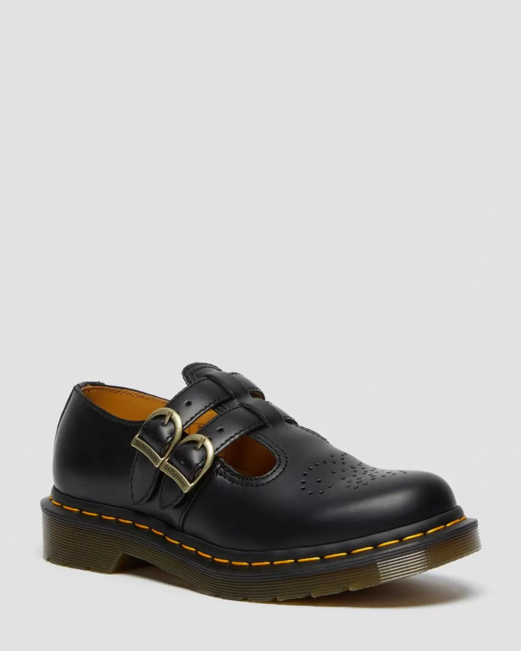 Hot Dr Martens 8065 Mary Jane-Sko I Smooth Laeder Black Smooth12916001