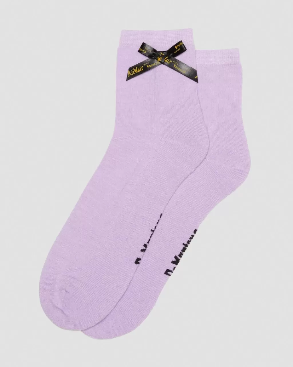 Online Dr Martens Ankle Bow-Sokker I Bomuldsblanding Lilac Cotton Blendad044000