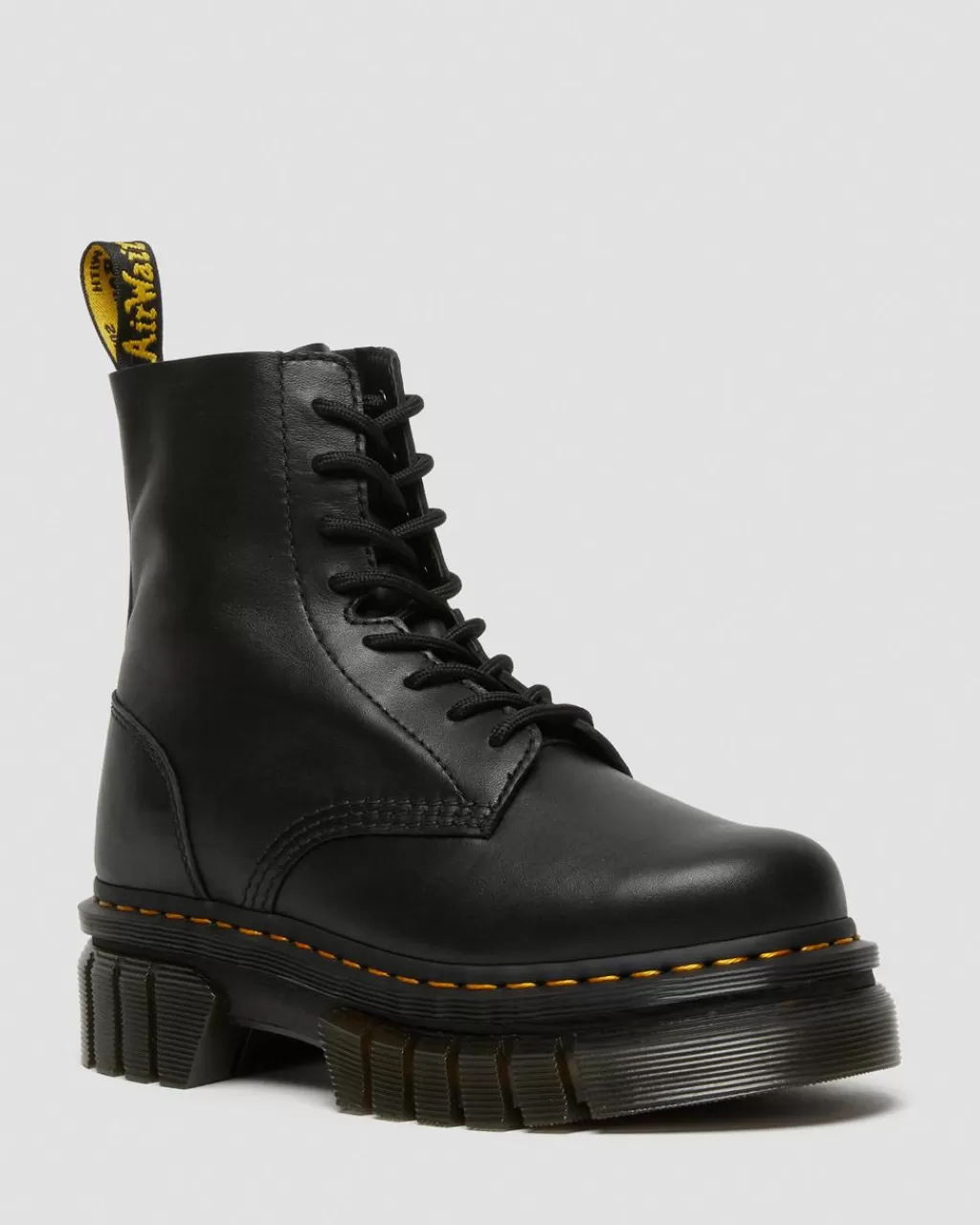 Online Dr Martens Audrick Nappa Lux-Ankelstøvler Med Platform Black Nappa Lux27149001