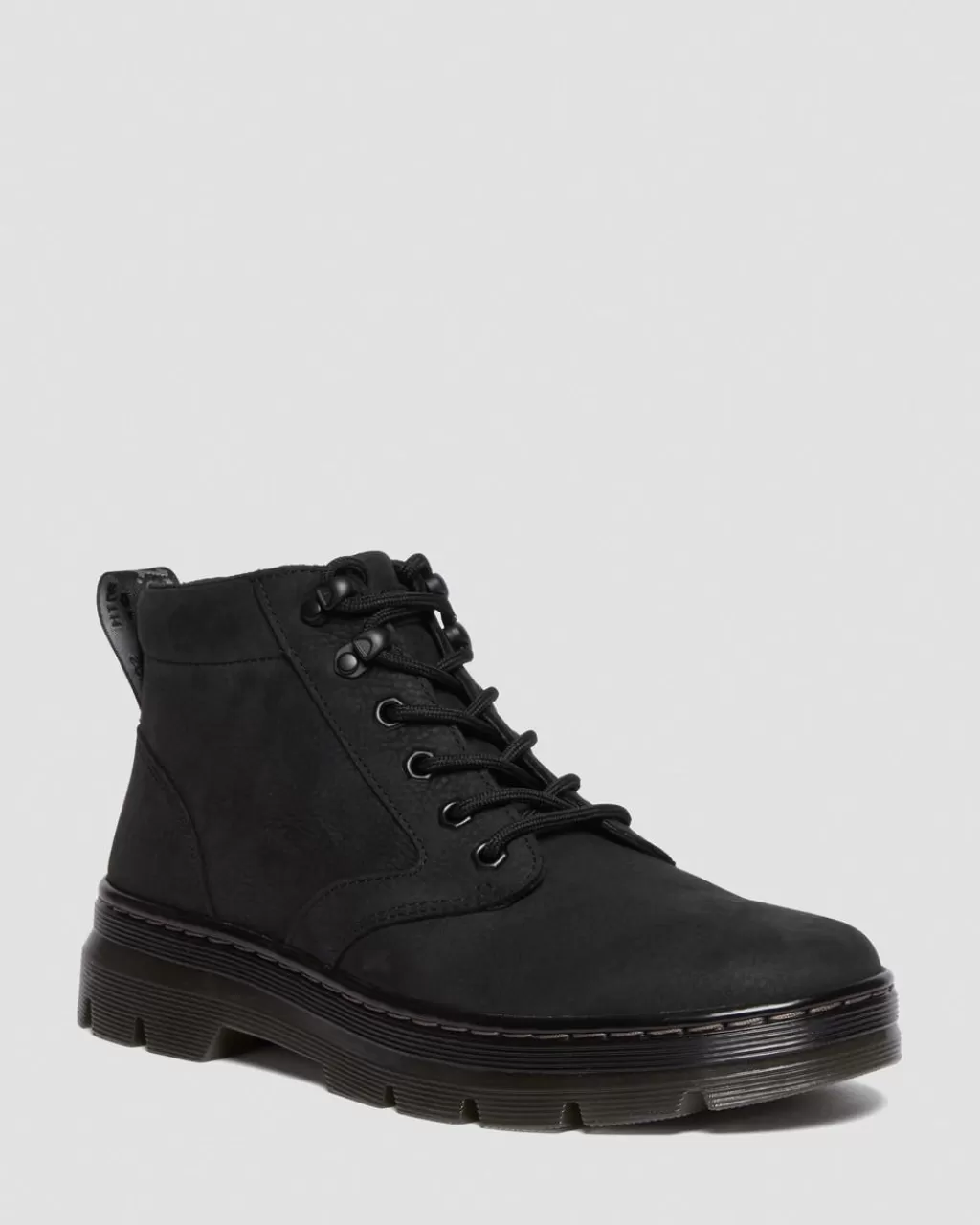 Hot Dr Martens Bonny Utility-Støvler I Milled Nubuck-Laeder Black Milled Nubuck Wp30847001