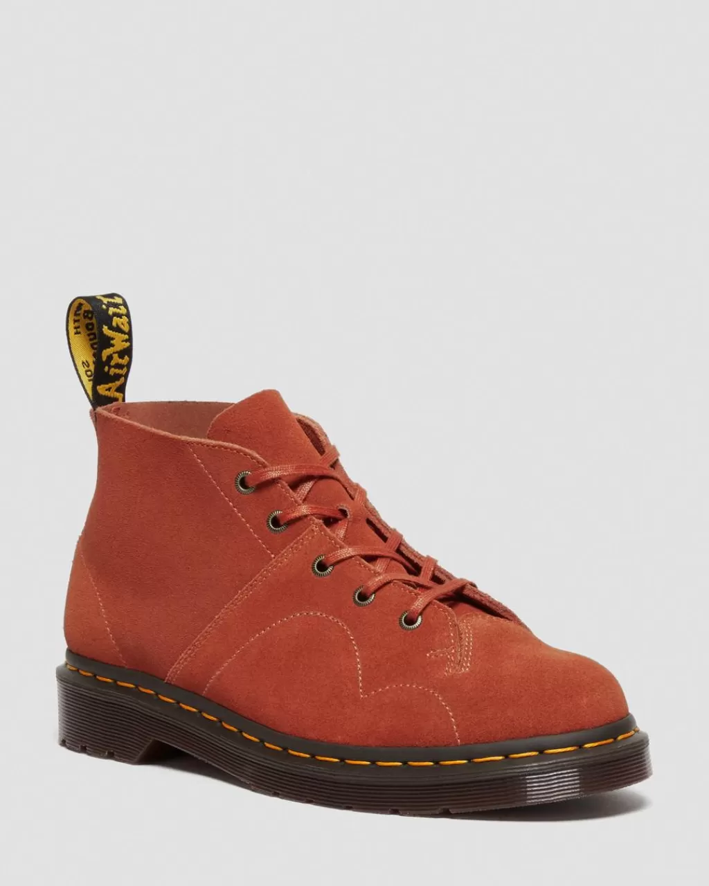 Clearance Dr Martens Church Monkey Støvler I Ruskind Tan E H Suede+E H Suede Mb27693874