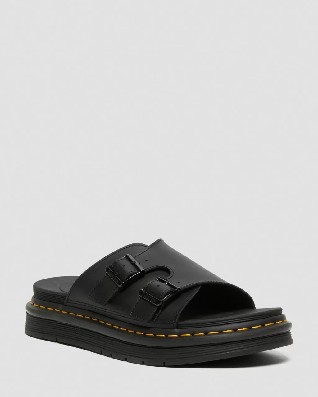 Outlet Dr Martens Dax Slip On Laedersandaler Black Hydro25764001