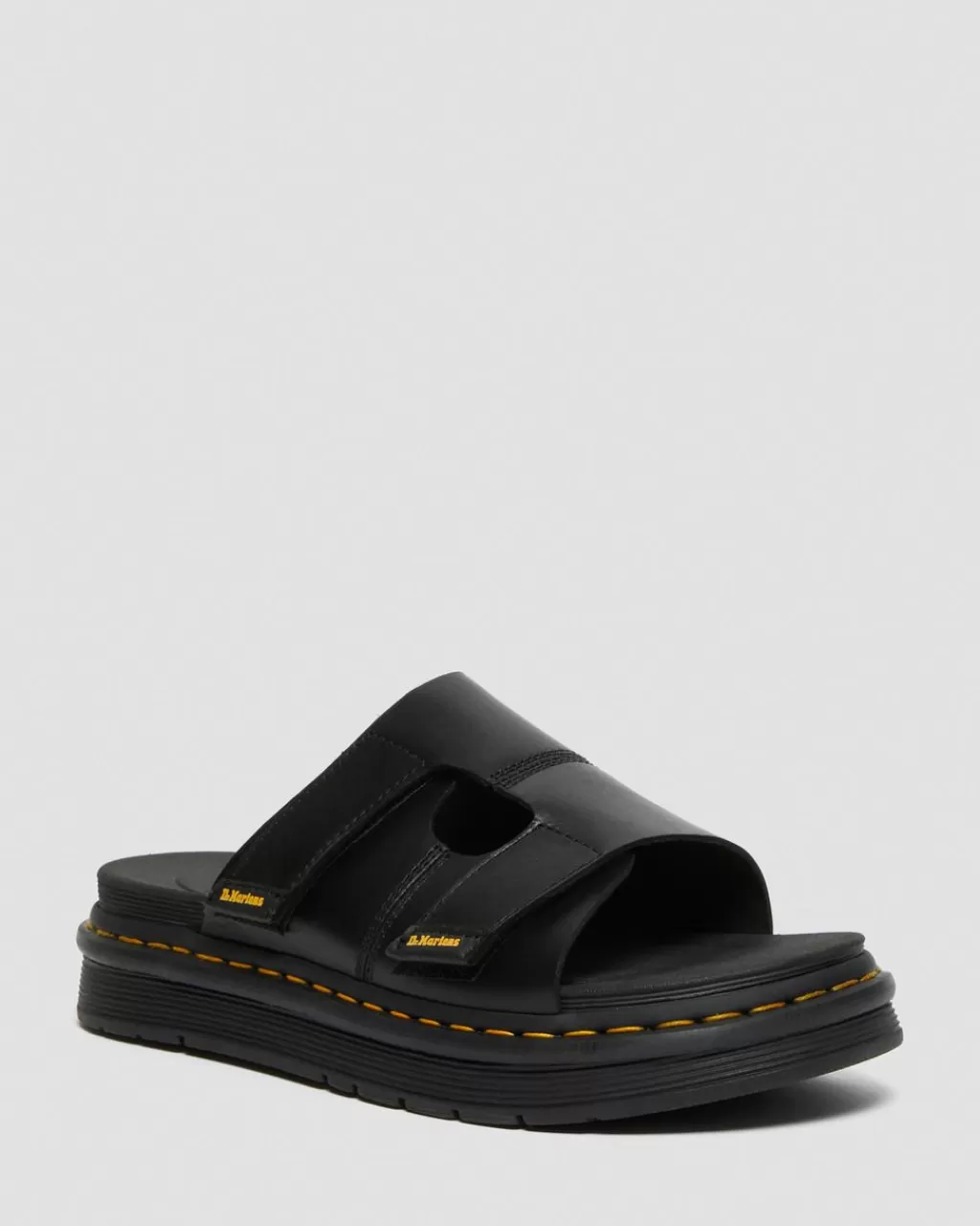 Clearance Dr Martens Daxton Slide Laedersandaler Black Brando27400001