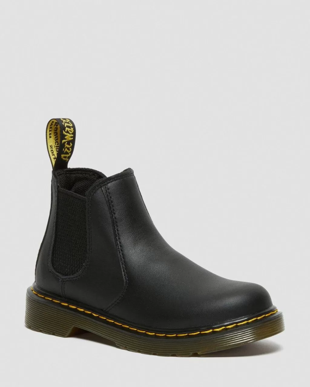 Discount Dr Martens Junior 2976 Chelsea-Støvler I Softy T-Laeder Black Softy T16708001