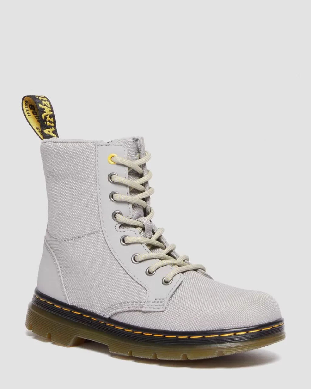 Discount Dr Martens Junior Combs Extra Tough Utility-Støvler Mid Grey Extra Tough 50/50+Rubbery30769053