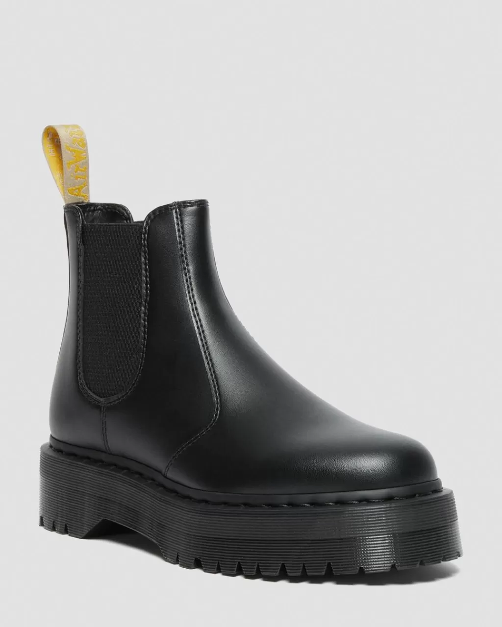 Sale Dr Martens Veganske 2976 Felix Chelsea-Støvler Med Platform Black Felix Rub Off27560001