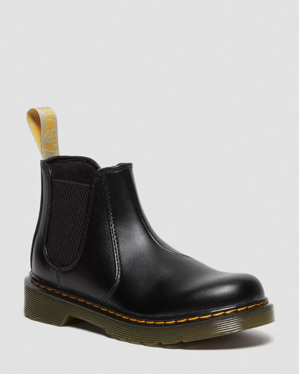 Best Sale Dr Martens Veganske Junior 2976 Chelsea Støvler Black Newbury Tumble27867001